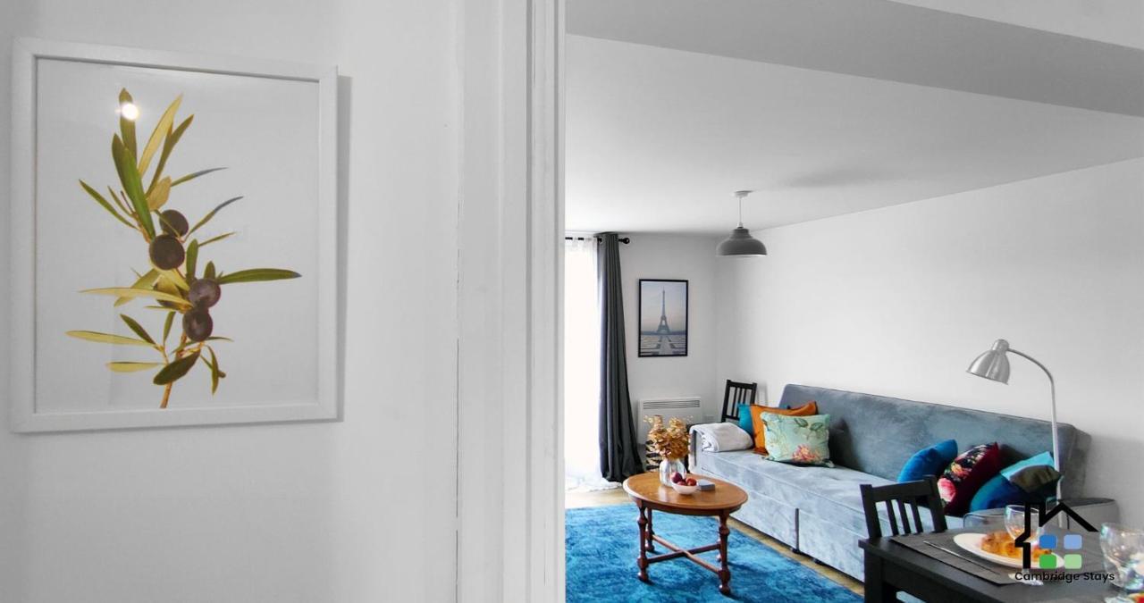 Cambridge Stays Riverside 2Br Flat-Walk To Centre-Parking-Balcony Exterior foto