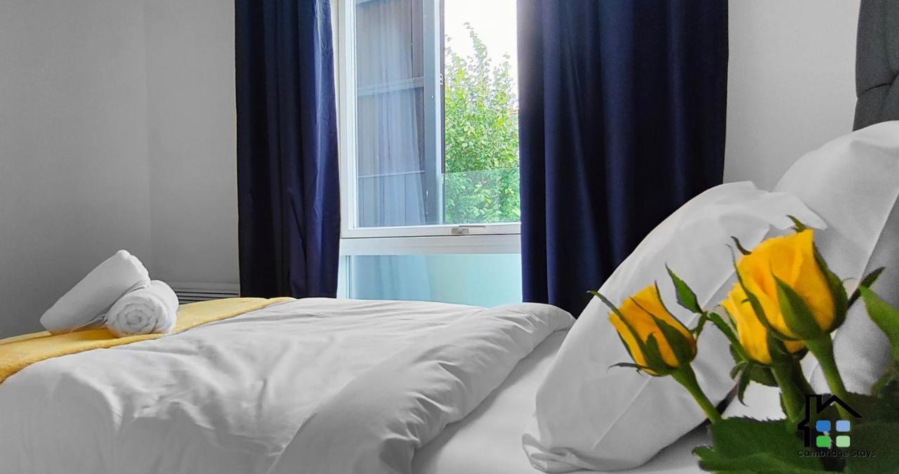Cambridge Stays Riverside 2Br Flat-Walk To Centre-Parking-Balcony Exterior foto