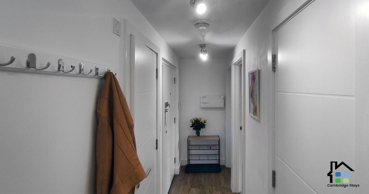 Cambridge Stays Riverside 2Br Flat-Walk To Centre-Parking-Balcony Exterior foto